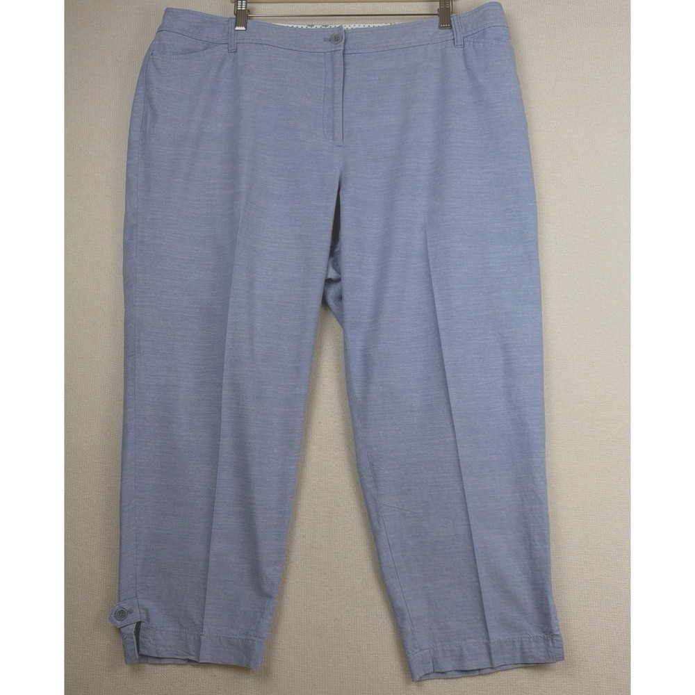 Light Blue Women’s Capri Pants
